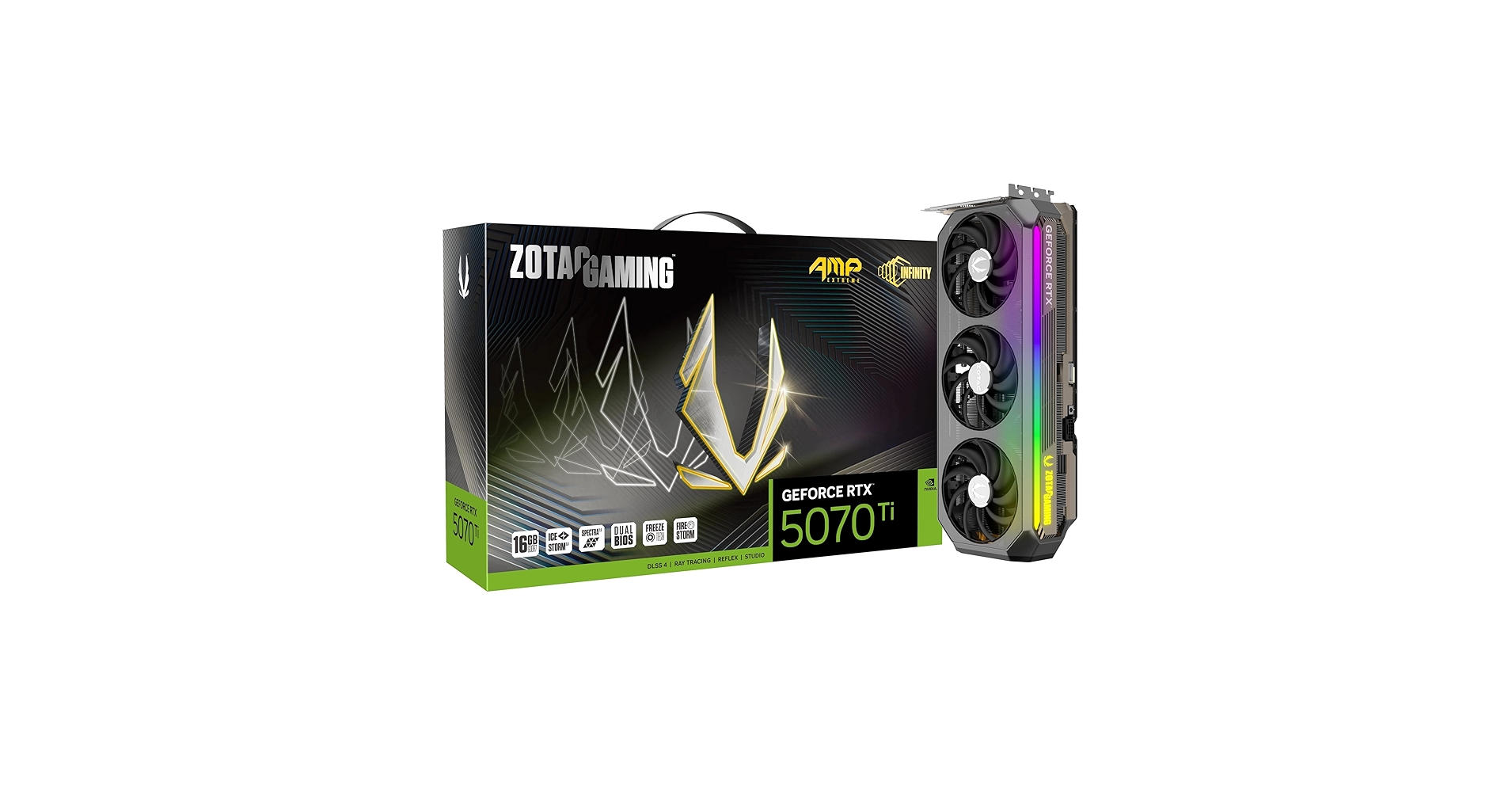 PCパーツ ZOTAC RTX 5070 Ti AMP Extreme INFINITY ZOTAC GAMING GeForce RTX 5070 Ti AMP Extreme INFINITY | ZOTAC